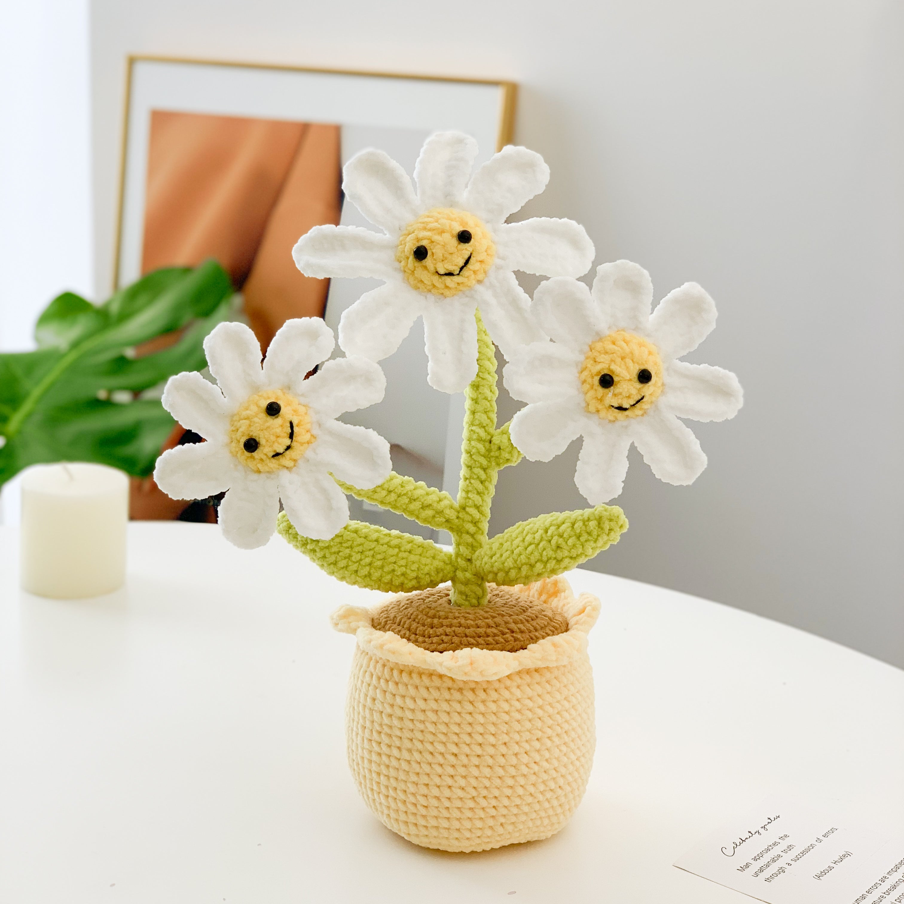 jellycat plant pots Crochet jellycat Daisy pots, gifts for girls, boys, women. – Lilyrosy LLC