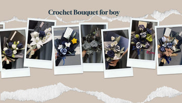 30 Crochet  Bouquets for men