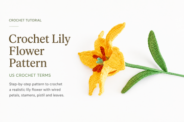 Crochet Lily Flower Pattern