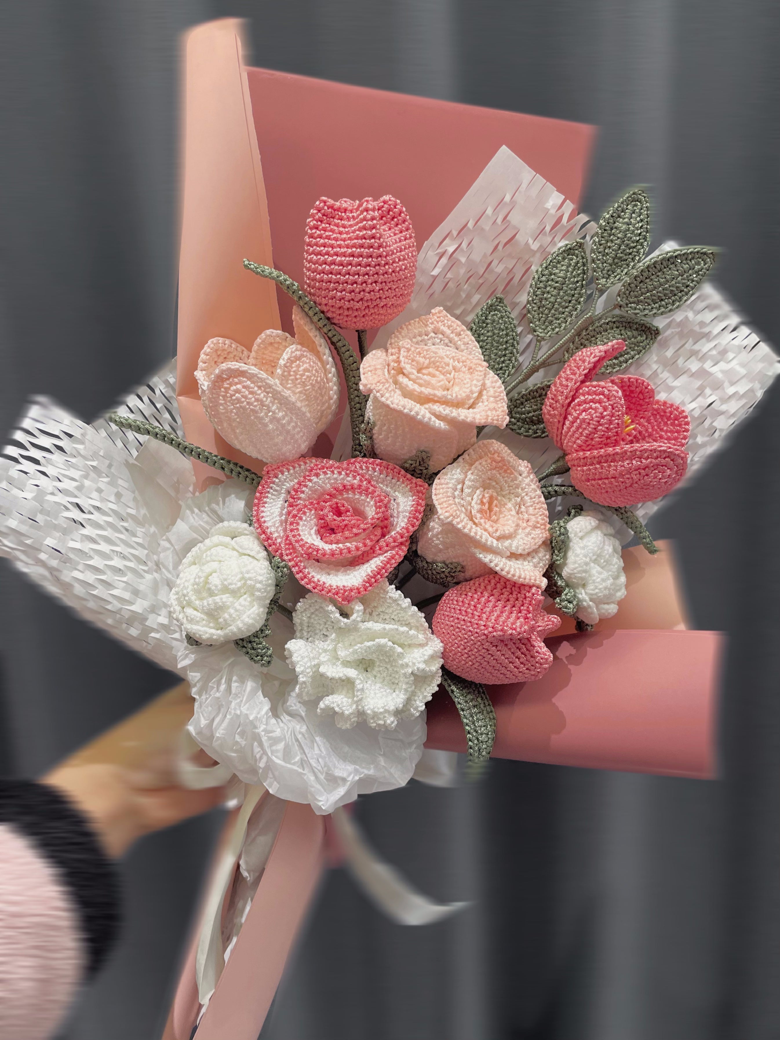 Crochet bouquets – lilyrosy