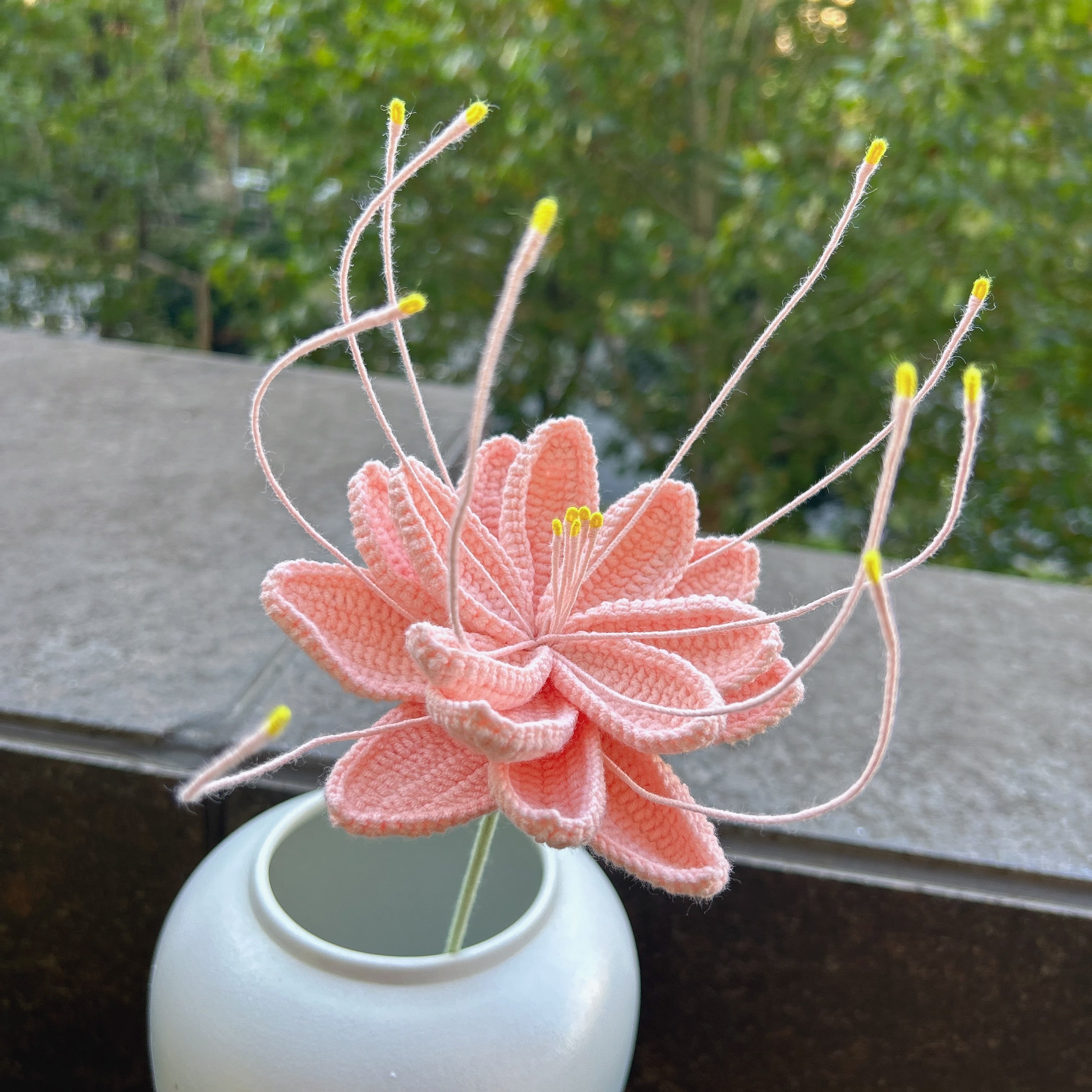 Lilyrosy Crochet Lily Flower , handmade gifts for any occasions
