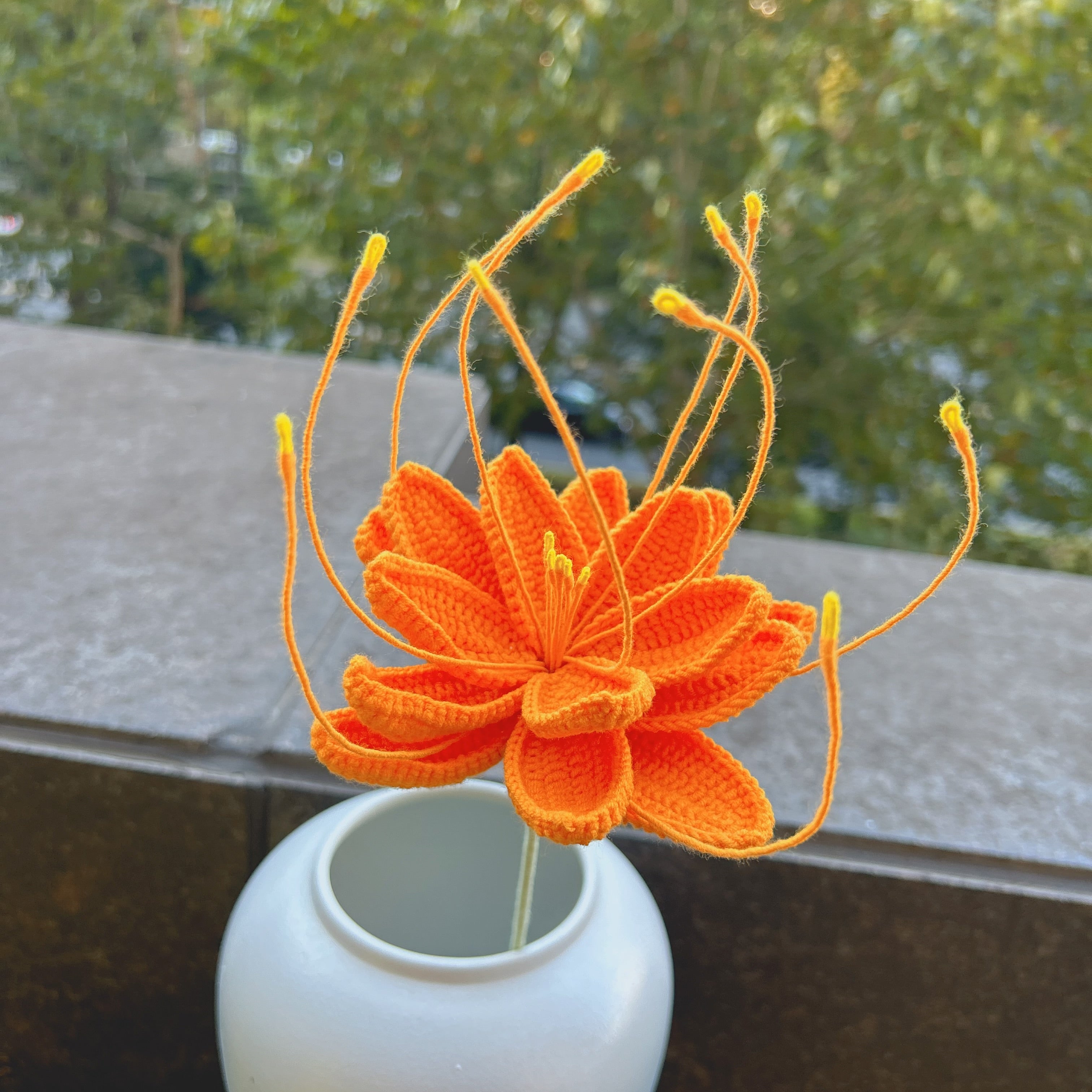 Lilyrosy Crochet Lily Flower , handmade gifts for any occasions