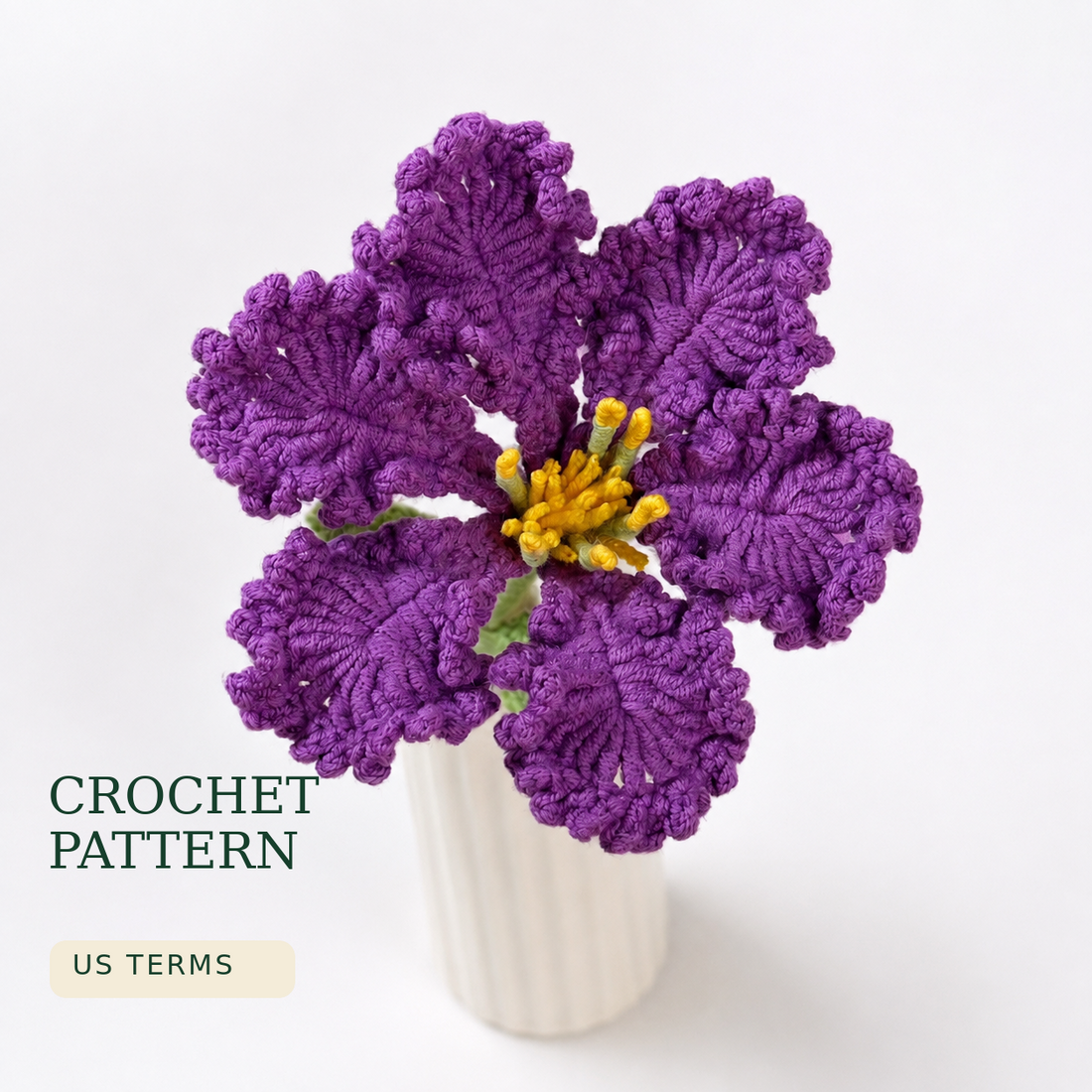 Lilyrosy Crochet Crape Myrtle Flower Pattern with video tutorial