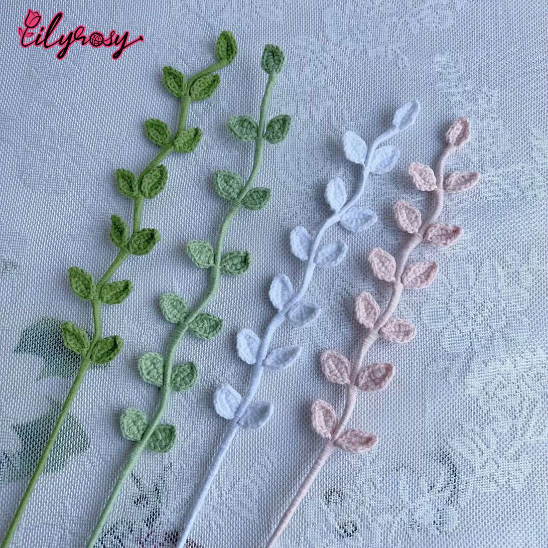 Lilyrosy Crochet long Leaf