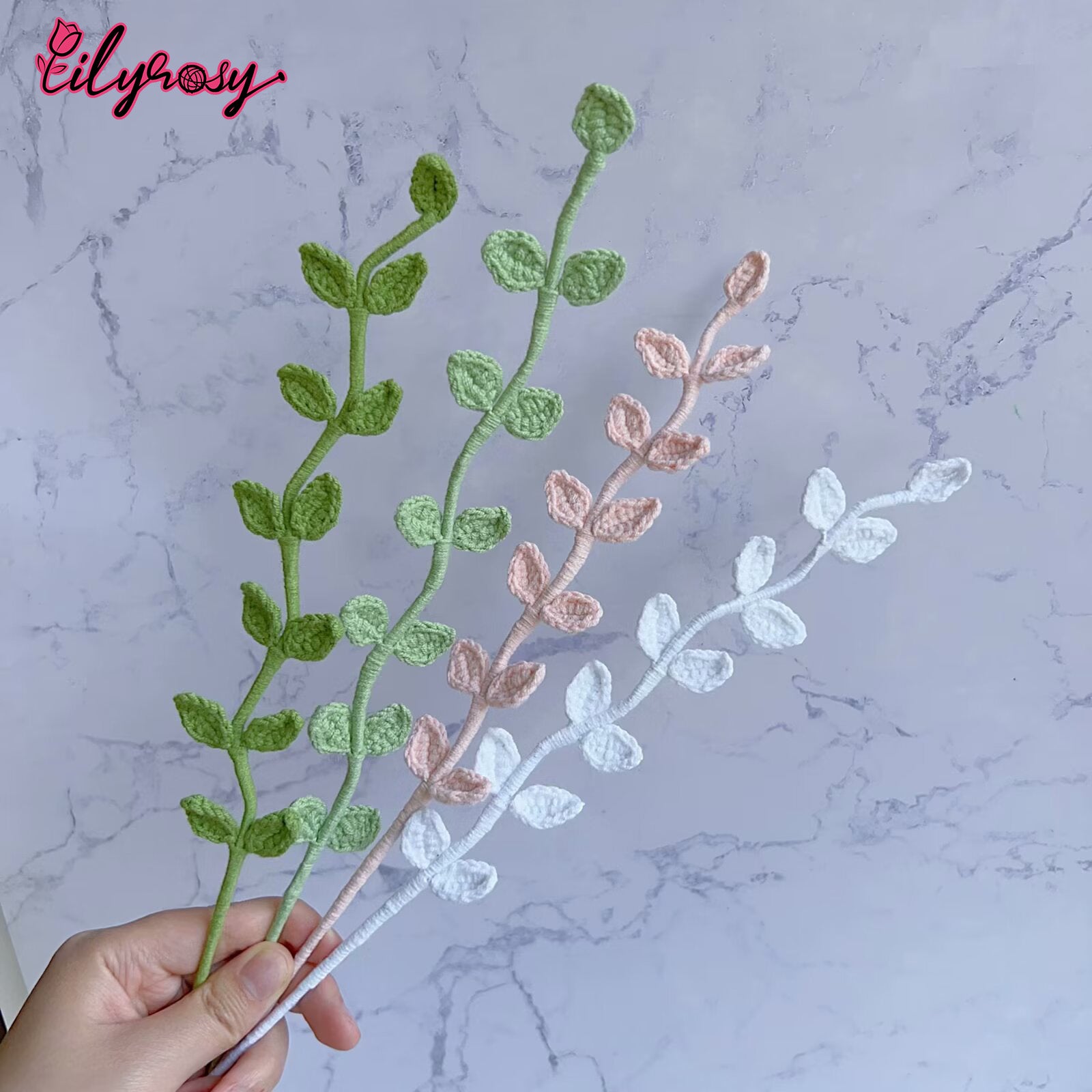 Lilyrosy Crochet long Leaf