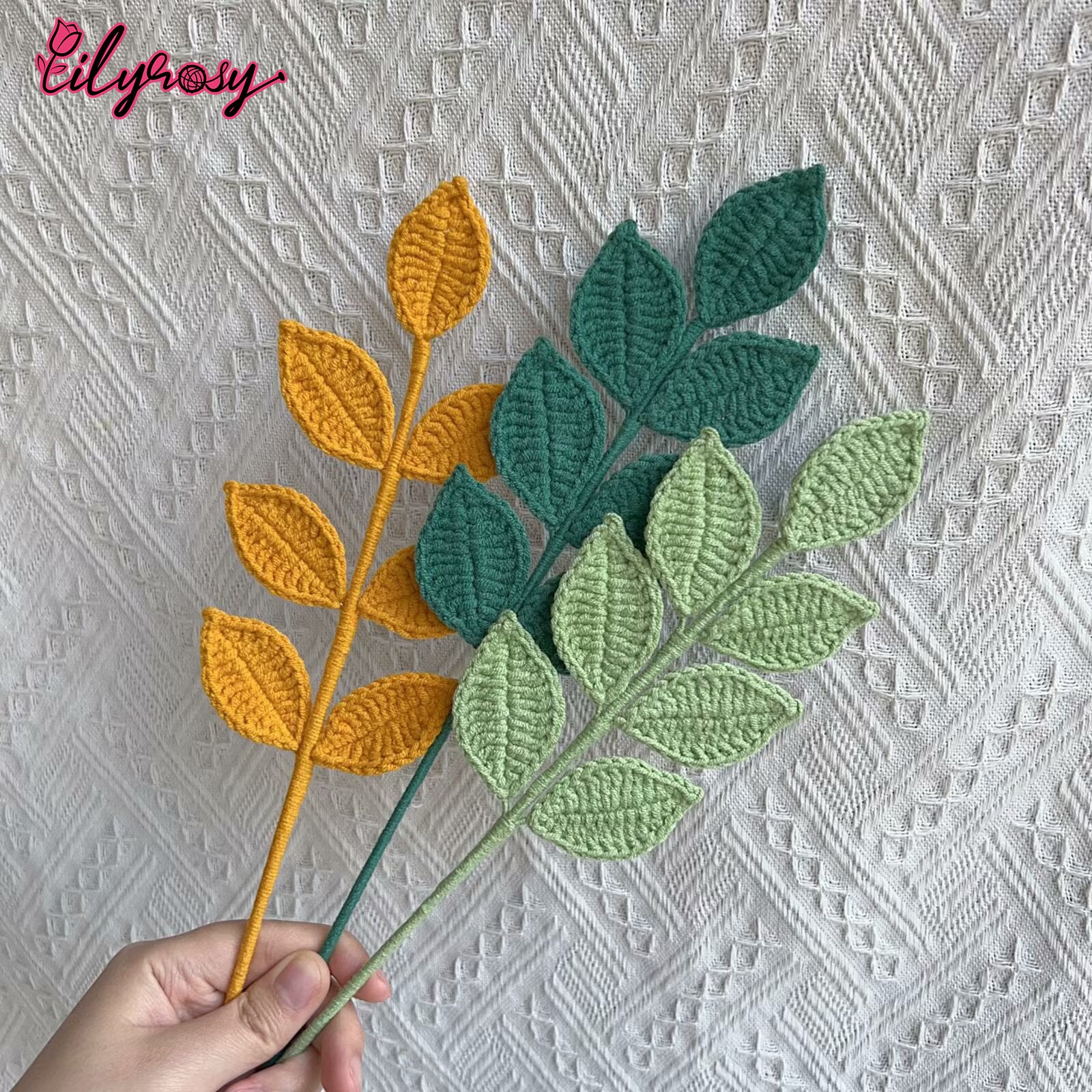 Lilyrosy Crochet common leaf