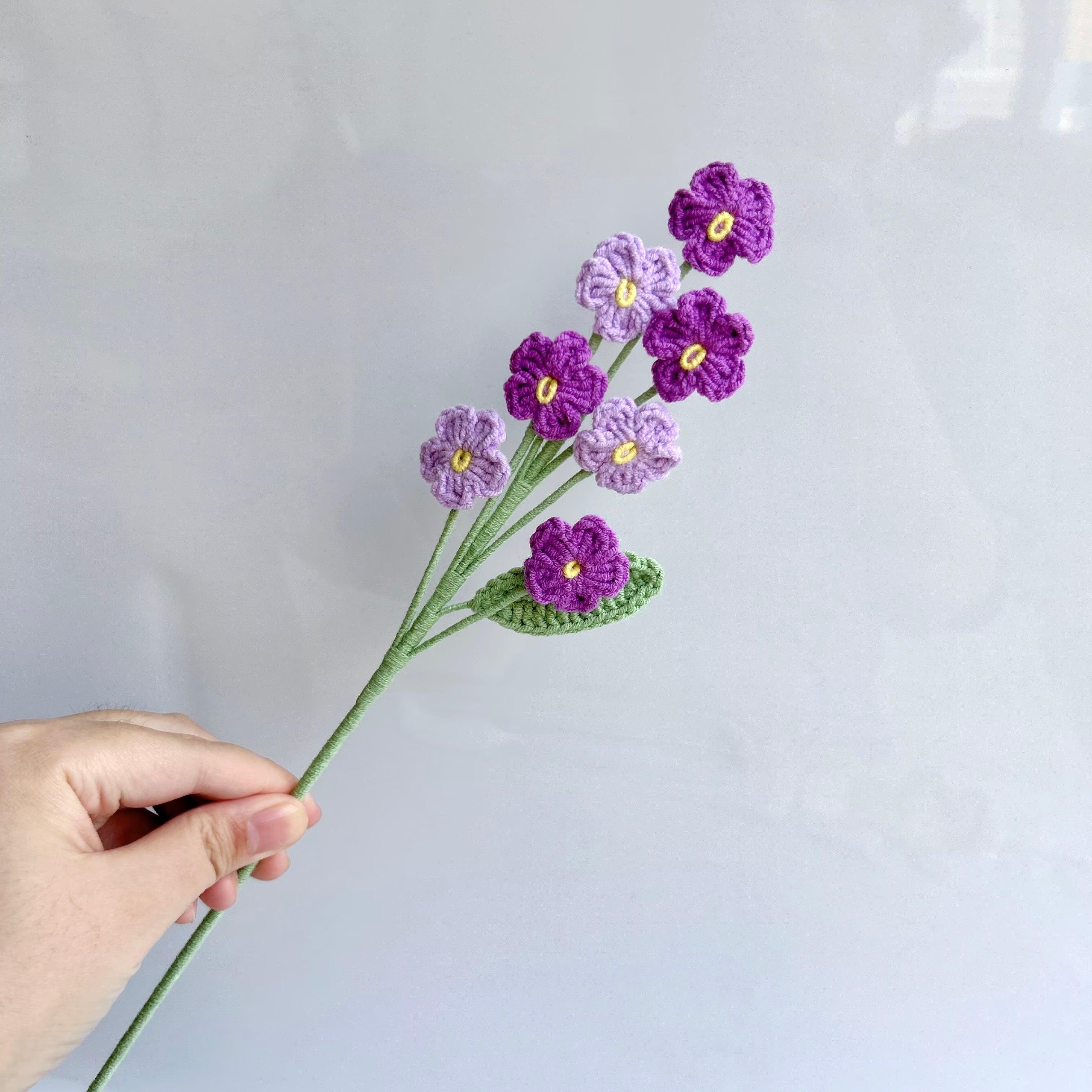 Lilyrosy Crochet Accent flowers in floral arrangement – Lilyrosy LLC