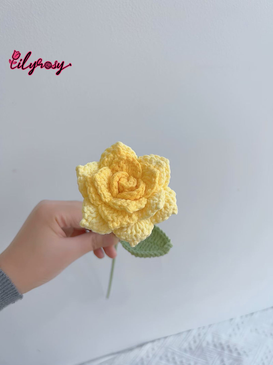Crochet Easy Rose Flowers, Handamde gifts