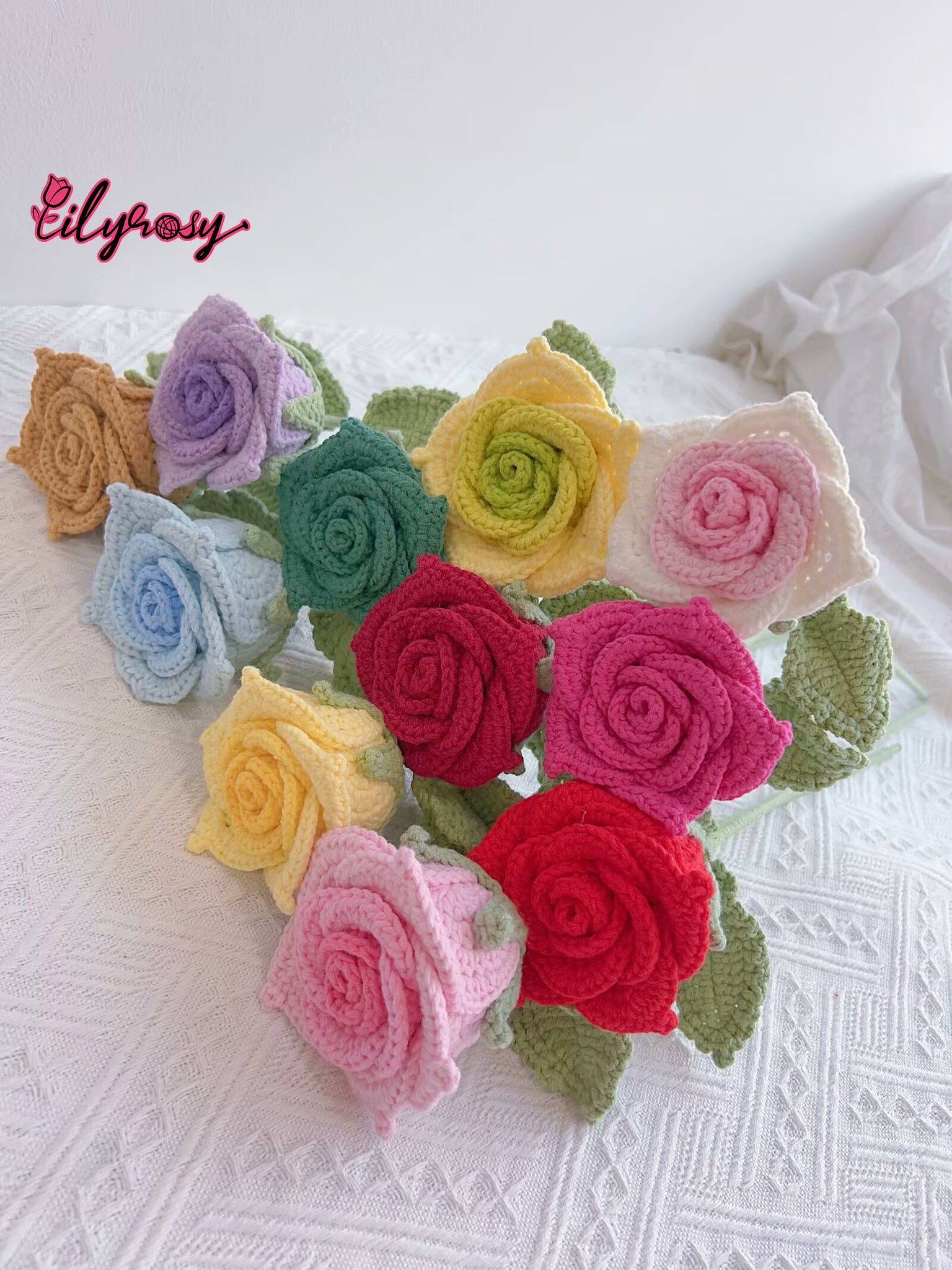 Lilyrosy Crochet  Tulip Flower