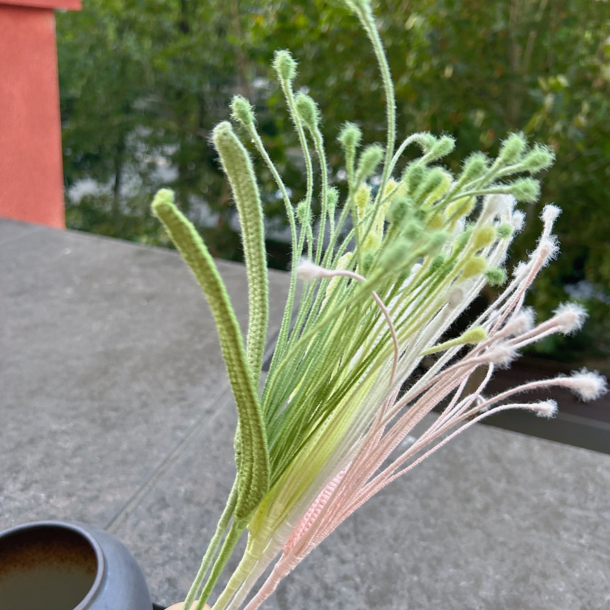 Lilyrosy Crochet Fountain Grass