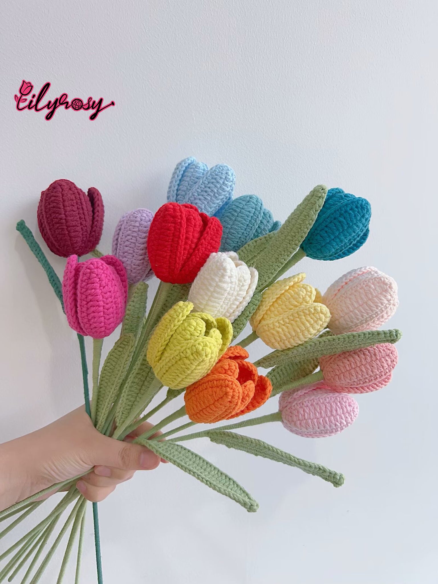 Lilyrosy Crochet  Tulip Flower