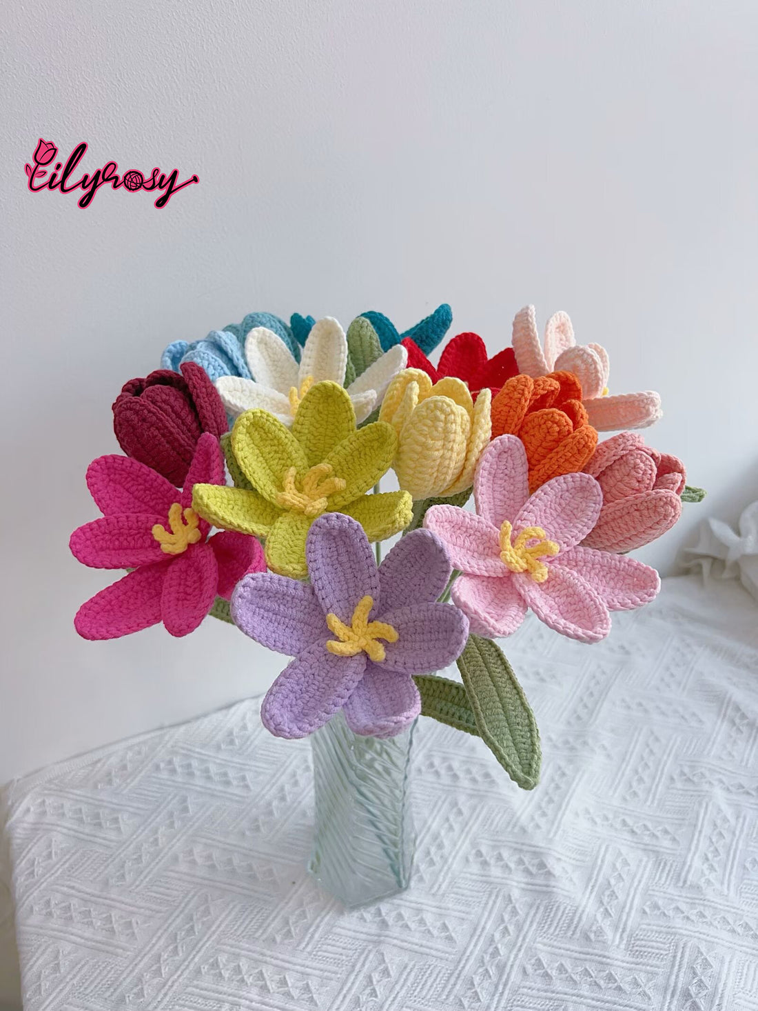 Lilyrosy Crochet  Tulip Flower