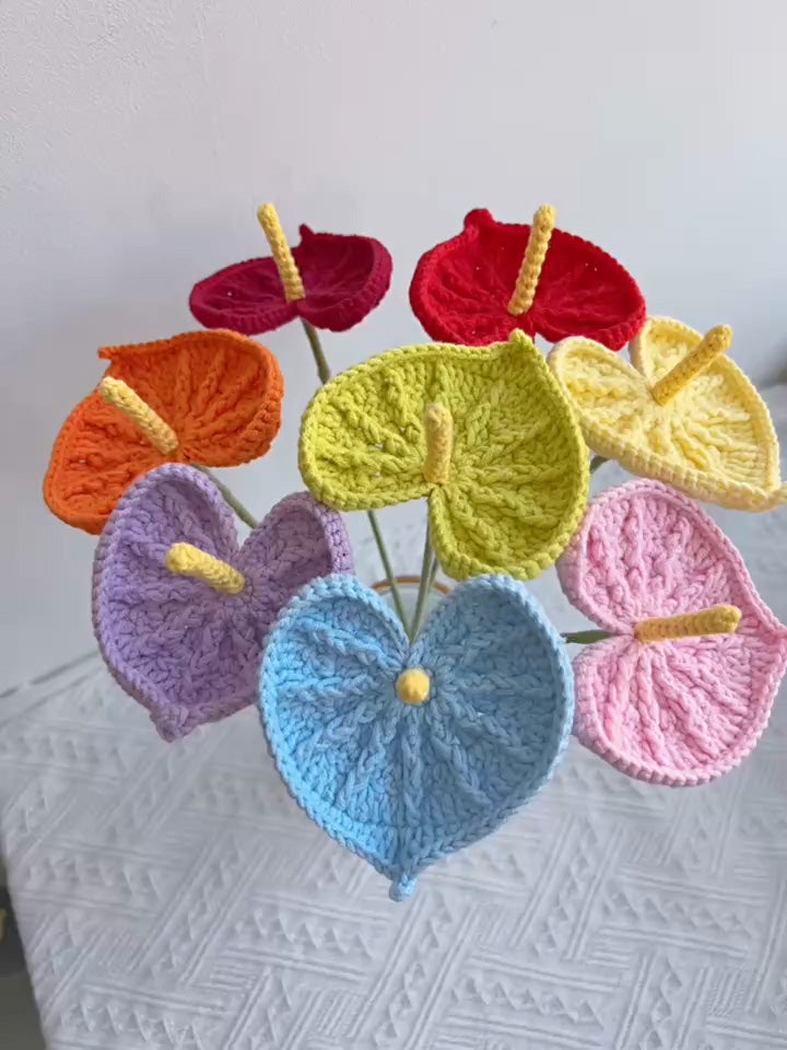 Lilyrosy Crochet  Anthurium