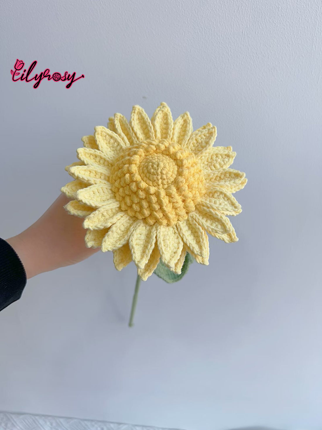 Lilyrosy Crochet Double Layer Sunflower