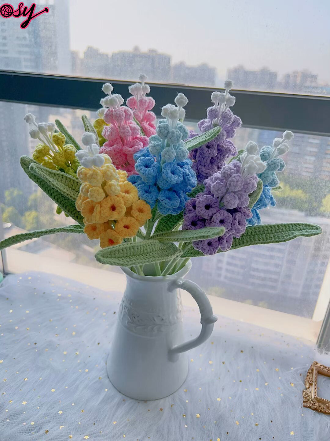 Lilyrosy crochet hyacinth, handmade gifts for any occasions