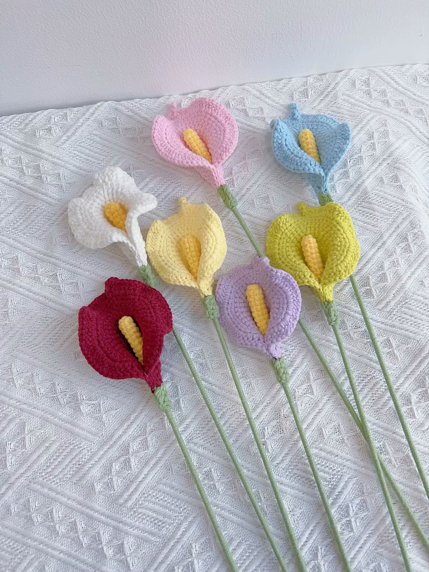 Paquete de patrón de flores de crochet (paquete 8 en 1)