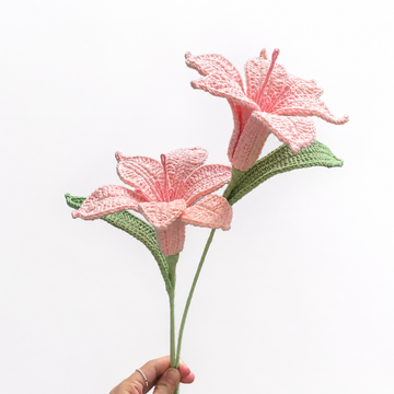 Lilyrosy crochet alstroemeria pattern Us terms