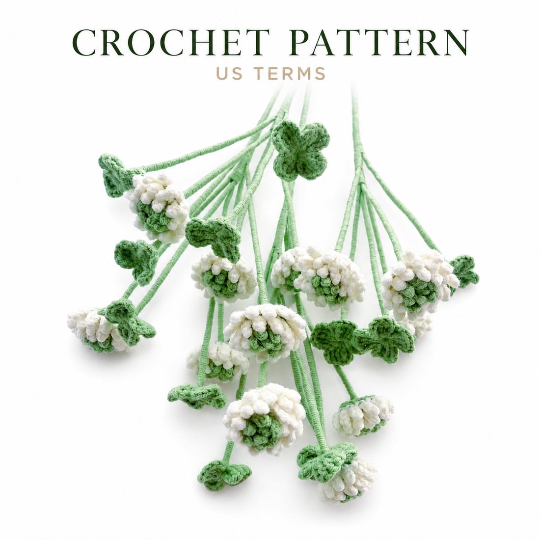 Lilyrosy Crochet clover flower Pattern us terms