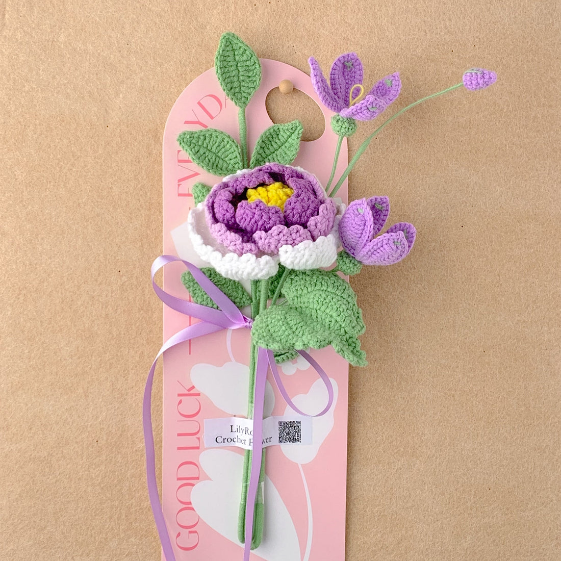 Handmade crochet flower Bouquet,Valentine's Day gift, gifts for any occasion