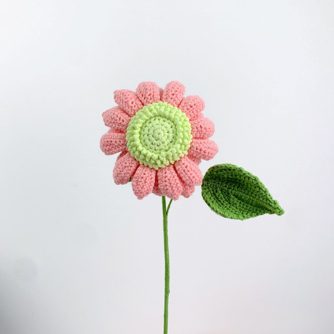 Crochet Tunisian sunflower