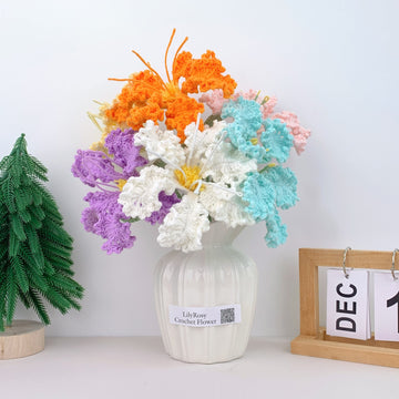 Crochet crape myrtle flowers, handmade gifts