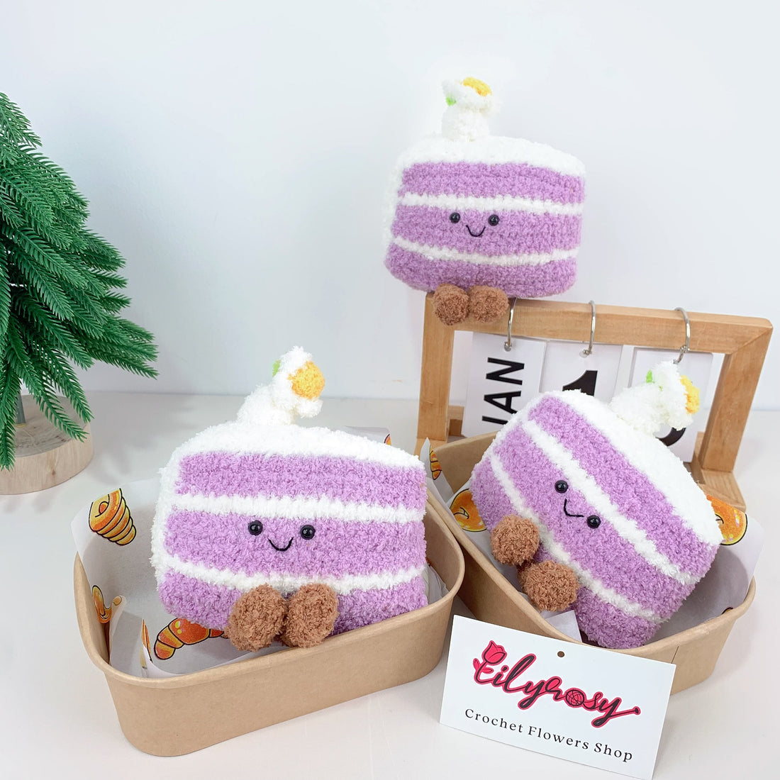 Crochet Jellycat inspired Plush, keychain, Handmade gifts, bread collection