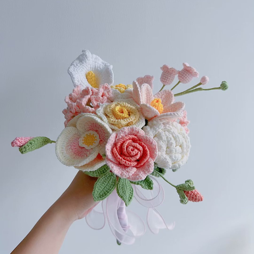 crochet sunflowers keychain ，pendant,Handmade gifts for birthday