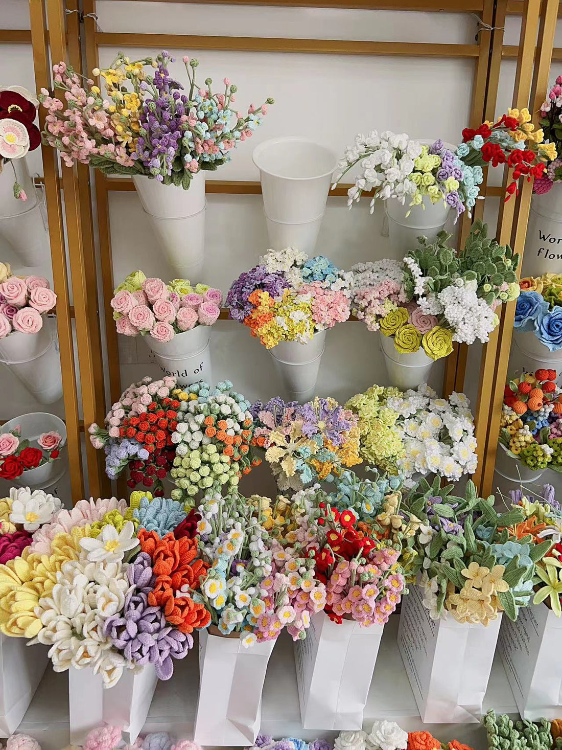 Ramos de novia de rosas de crochet. flores de boda, ramos eternos, flores únicas hechas a mano