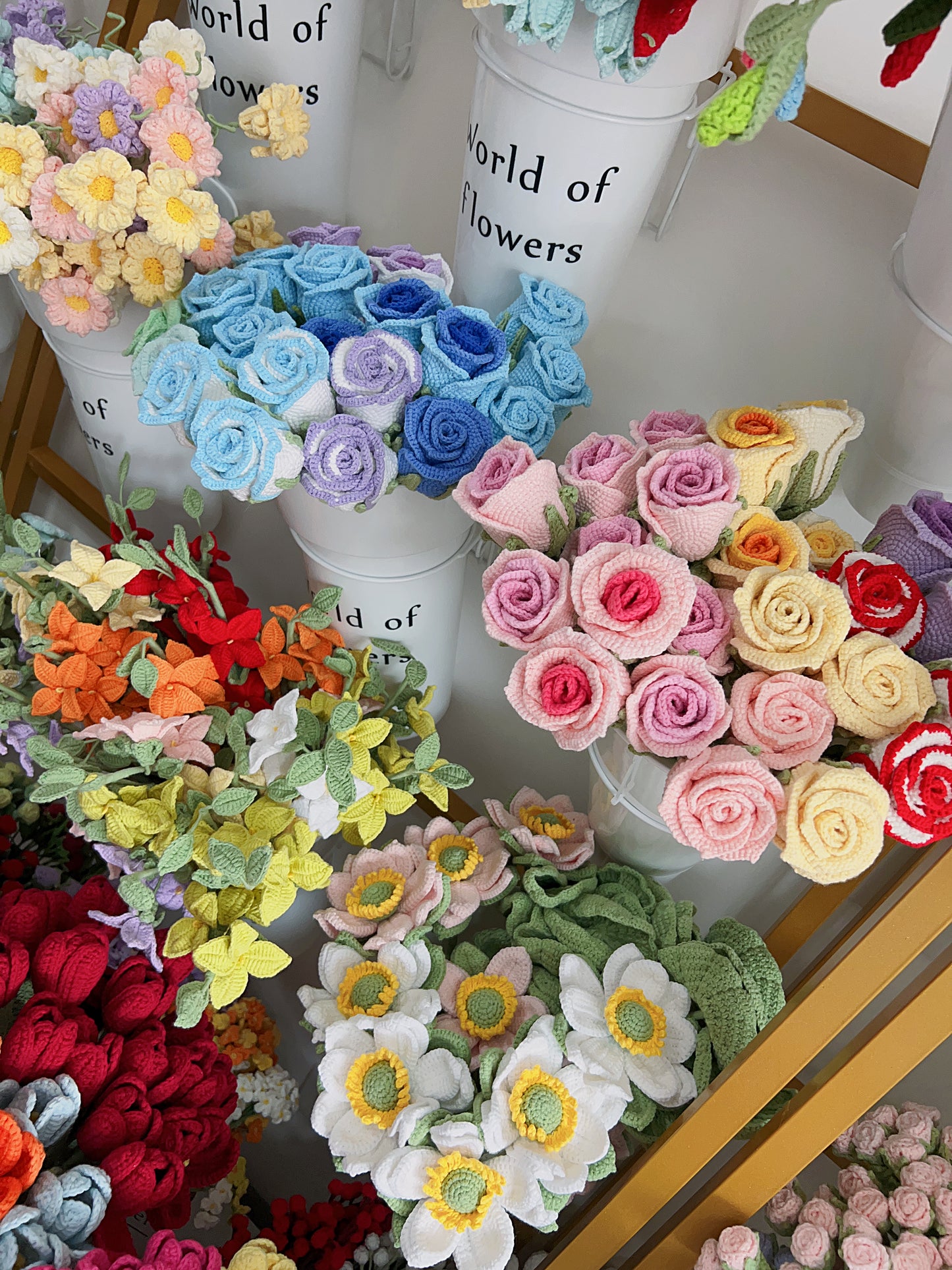 crochet  roses bridal bouquets. wedding flowers, everlasting bouquets,Unique handmade flowers