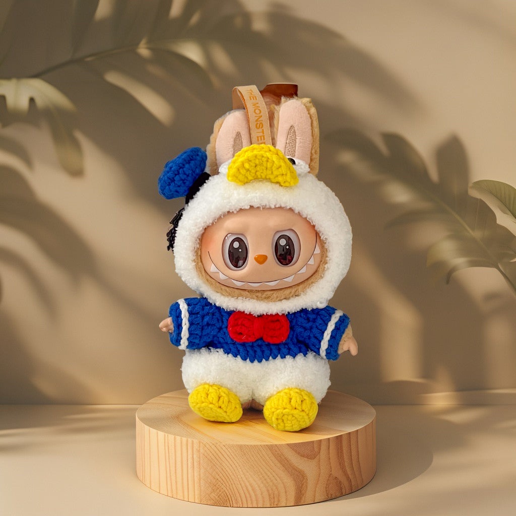 Customisable Labubu Crochet Labubu Outfit, Handmade Customizable Clothes for Labubu Lovers ...