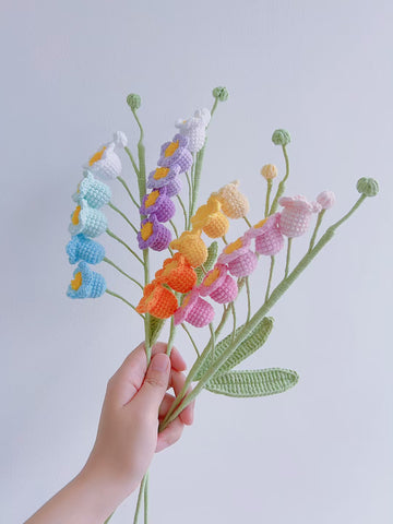crochet lily flower pattern Lilyrosy Crochet Lily of Valley flower pattern with step-by-step video – Lilyrosy LLC